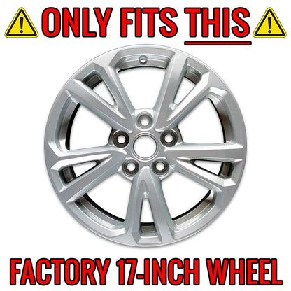 17" Chrome Wheel Skins Replacement for 2016-2017 Chevy Equinox