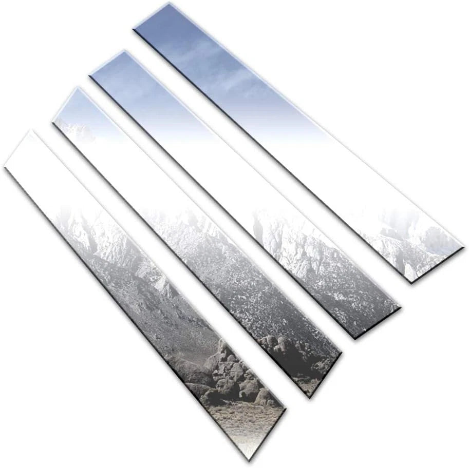 Luxury FX Chrome Pillar Post Trim Set 4pc for 2009–2013 Honda Fit