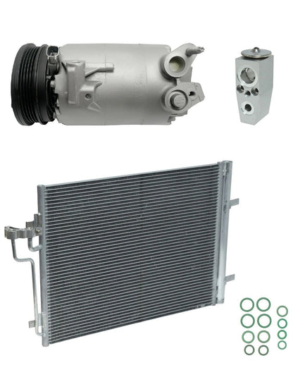 AC Compressor Kit with Condenser for Ford Transit Connect 2.5L (2015–2019)