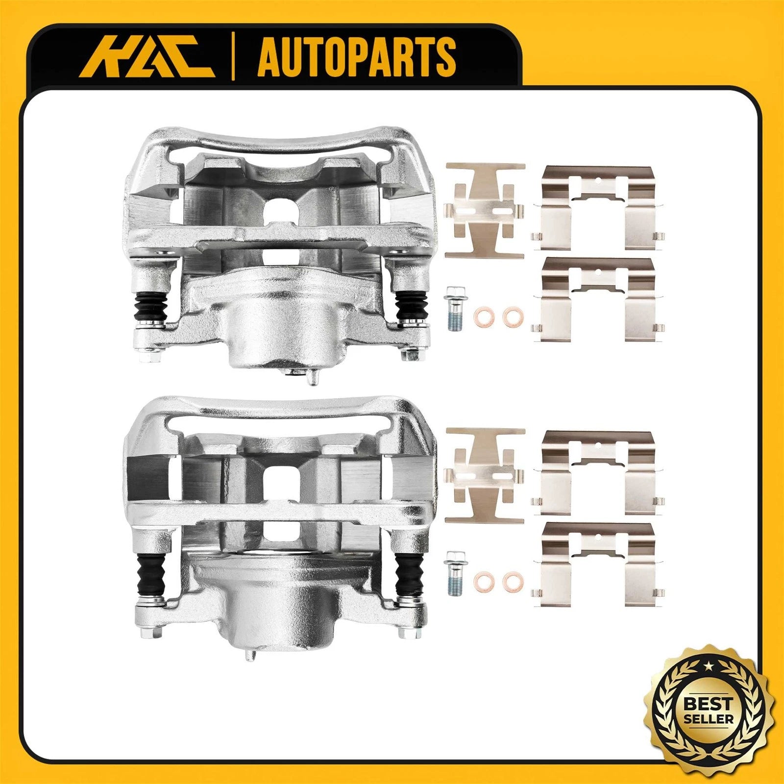 2x Brake Calipers for Acura Honda Accord (1995–1997) CR-V (1997–2001) Odyssey (1995–1998)