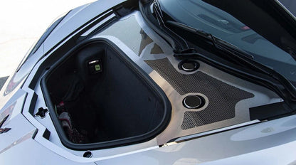 Brushed Front Wiper Cowl Polished Insert for 2020–2024 Chevy Corvette