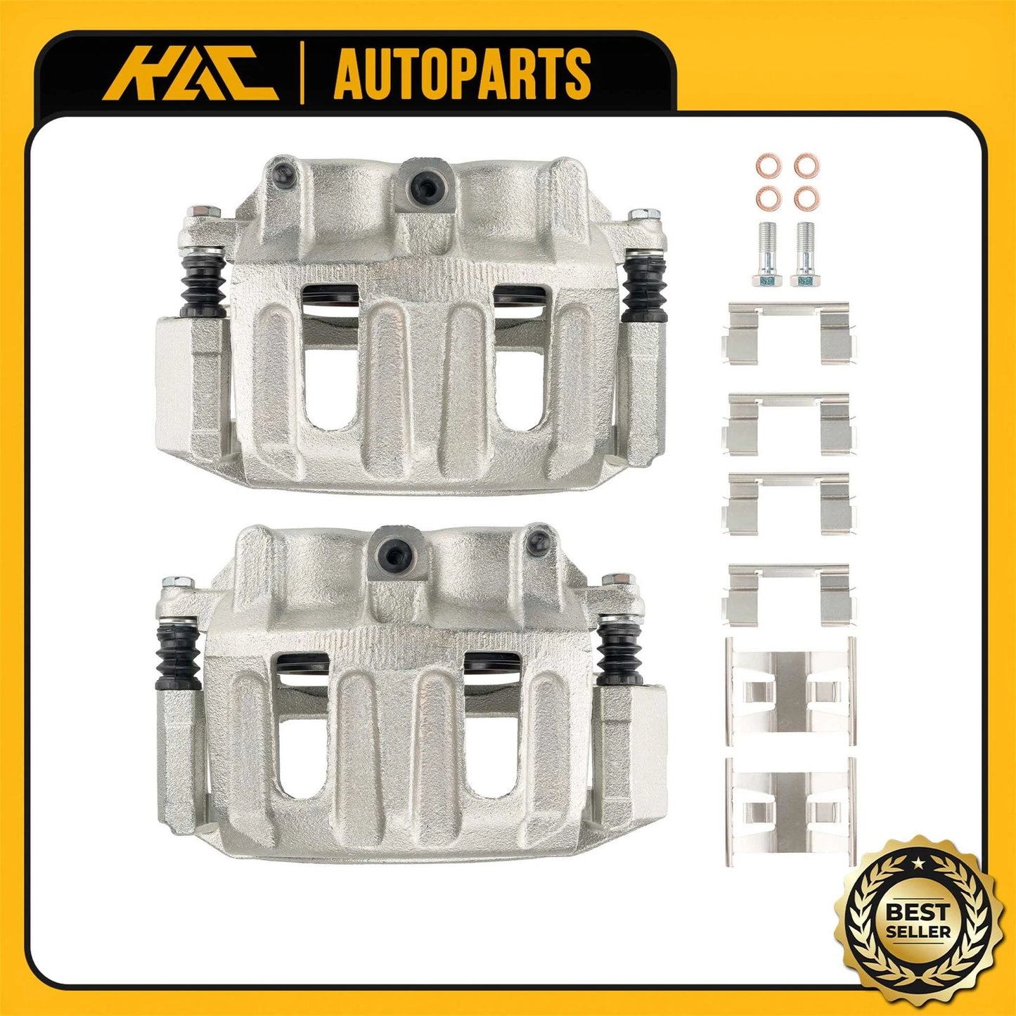 2x Brake Calipers for Ford F-150 (1999–2003), 2004 Heritage (Front Left Right)
