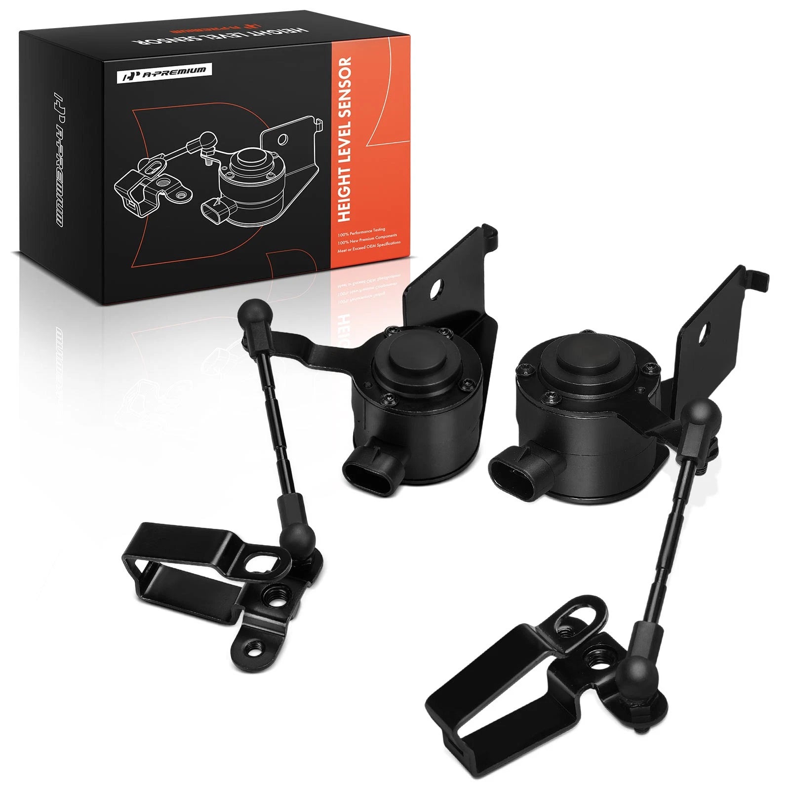 2X Rear Ride Height Sensor for Chevy Tahoe GMC Yukon Cadillac Escalade (2007–2014)