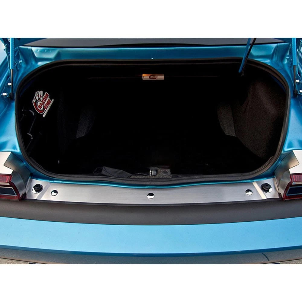 Brushed Stainless Steel Trunk Liner Trim for 2008-2014 Dodge Challenger SRT8