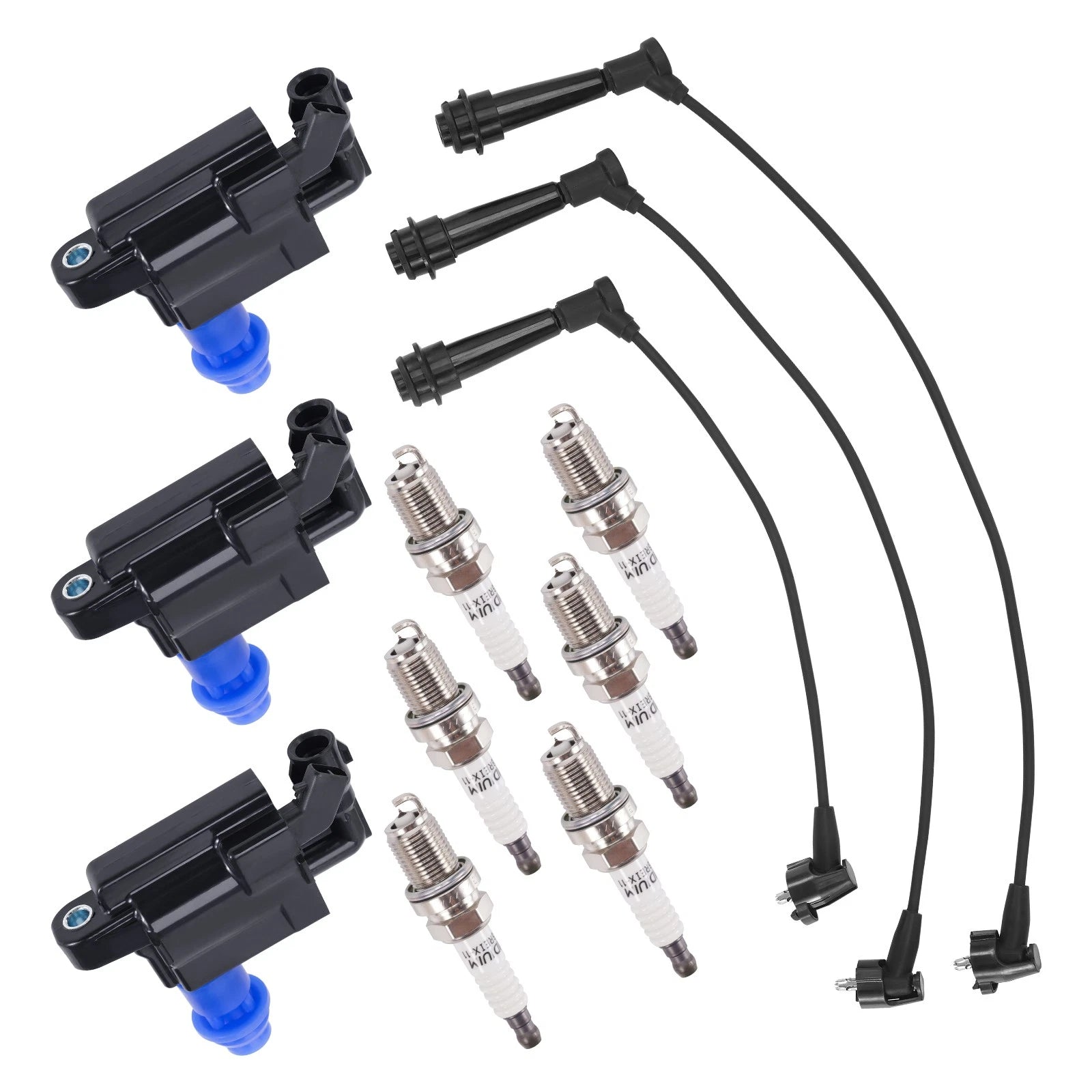 Ignition Coil, Spark Plug & Wire Set for Lexus IS300 (2001–2005)