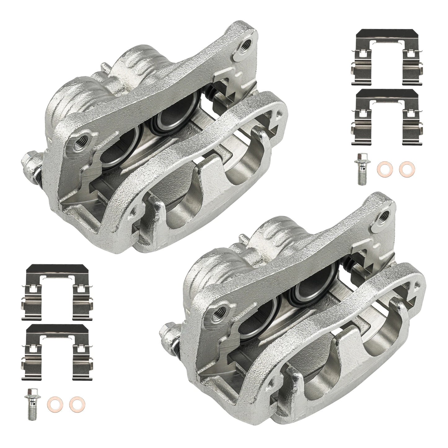 2x Brake Calipers Bracket for Subaru Impreza Legacy Saab 9-2X (2008–2011)