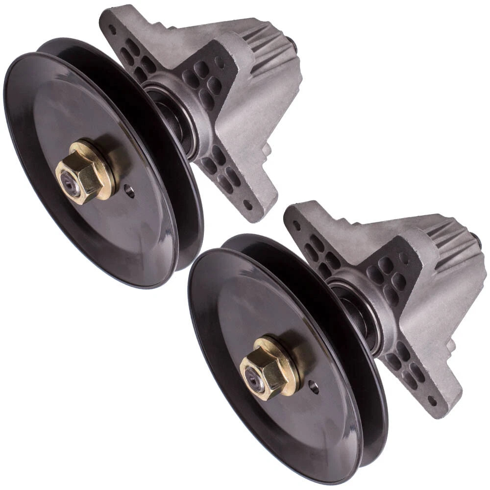 2-Pack Spindle Assembly with Pulley for MTD (2000–2002)