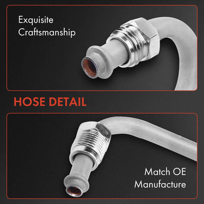 2X Power Steering Pressure and Return Line Hose for Chevy Express 1500 (2003–2021)