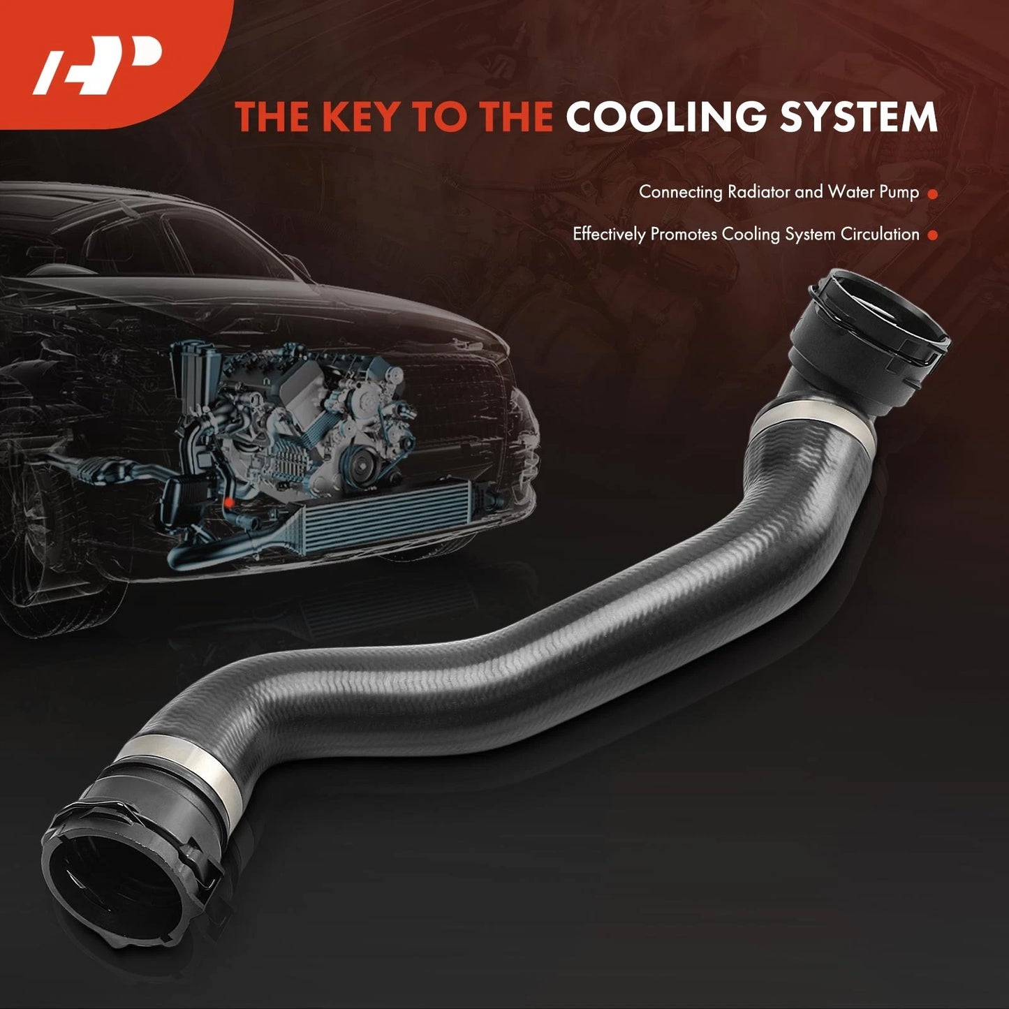 Coolant Hose Pipe for Mercedes-Benz C-Class (2015–2018)