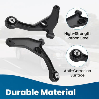 Front Left Right Lower Control Arms for Dodge Journey (2009–2020) Avenger (2008–2014)
