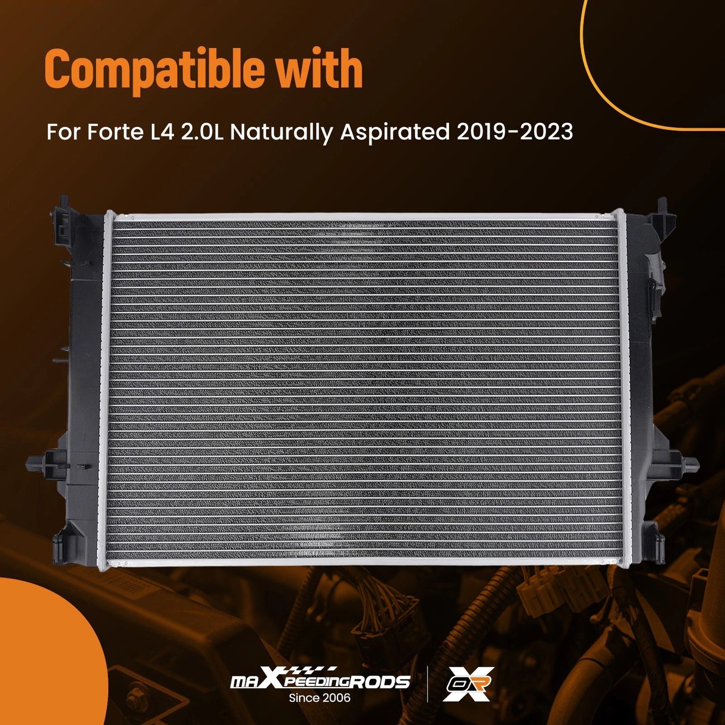 Advanced Cooling System Part for Kia Forte 2.0L (2019–2023) Cross Flow Type
