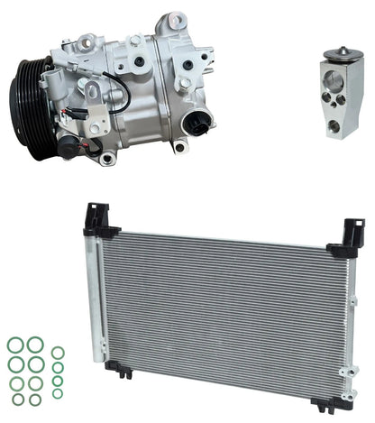 AC Compressor Kit With Condenser Replacement for Lexus IS300 2.0L (2019–2020)