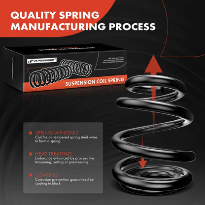 2X Rear Coil Springs for Chevrolet Cruze (2011–2015) Buick Verano (2012–2017)