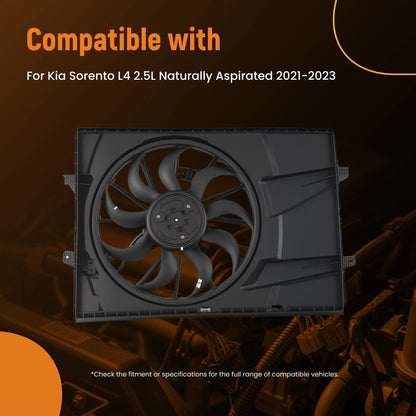 Electric Radiator Cooling Fan for Kia Sorento (2021–2023)
