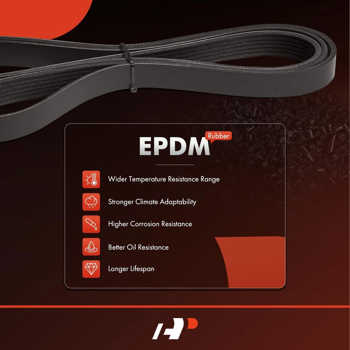 Air Conditioning Serpentine Belt for Ford Escape (2017)