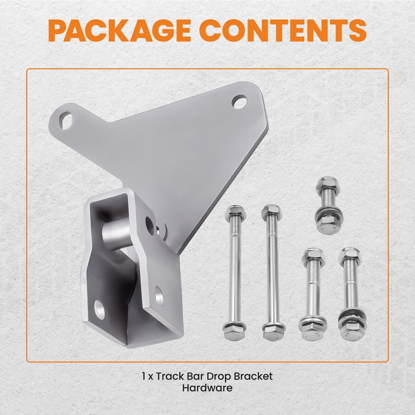 Heavy Duty Front Track Bar Rods Drop Bracket for Jeep Grand Cherokee (1999–2004)