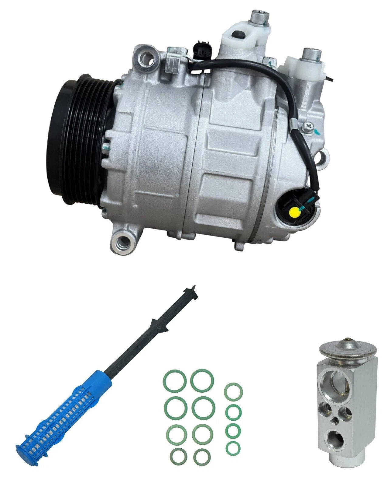 AC Compressor Kit Replacement for Mercedes-Benz CLK500 5.0L (2003–2004)