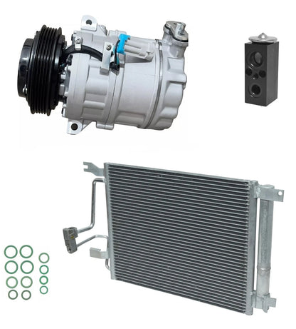 AC Compressor Kit With Condenser for Saturn Sky 2.0L (2010–2010)
