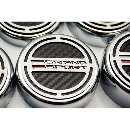 Cap Covers with Black C Fiber Vinyl Inlay for 2016–2019 Corvette GS
