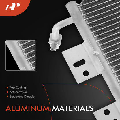 A/C Condenser with Bracket for Chevy Malibu (2004–2008)