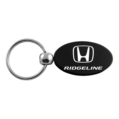 Black Oval Keychain - Officially Licensed for Honda Ridgeline