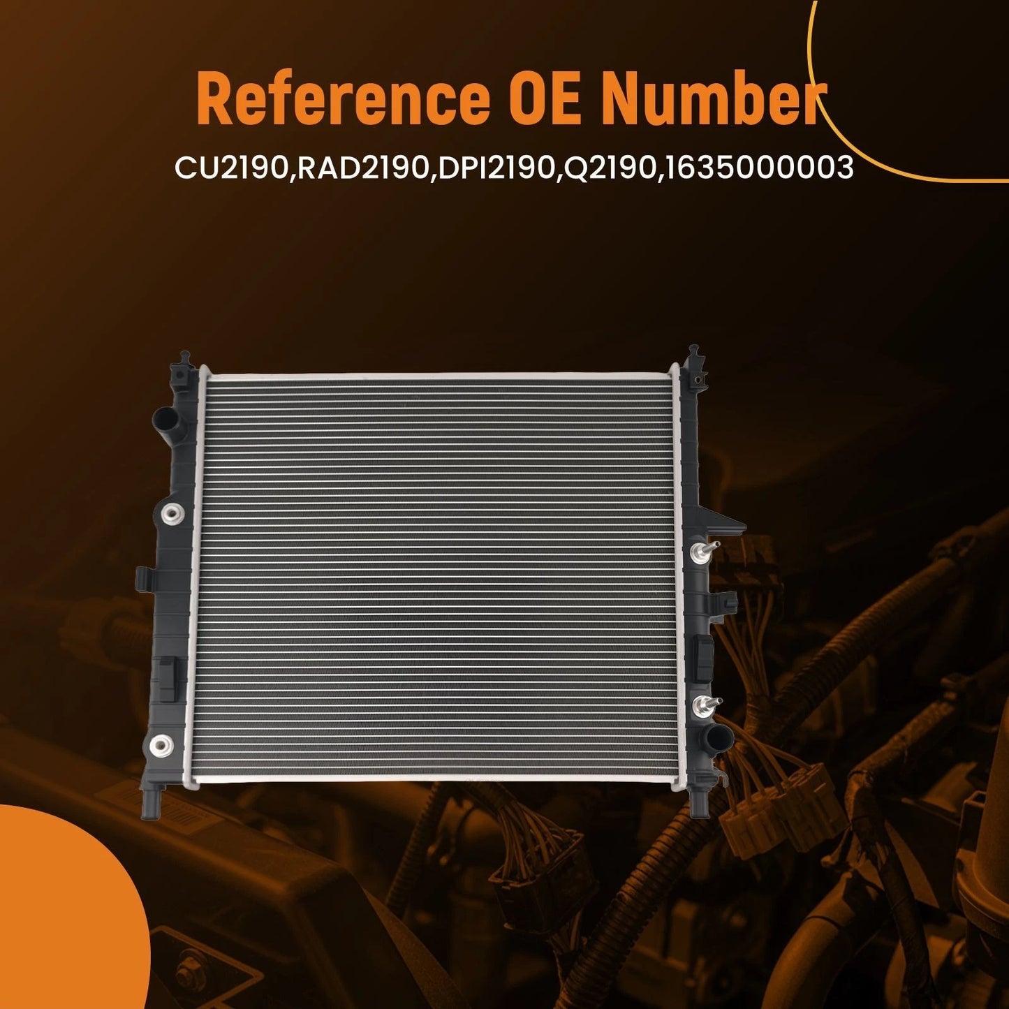 AT Transmission Radiator for Mercedes ML320 ML430 ML500 (1998–2005)
