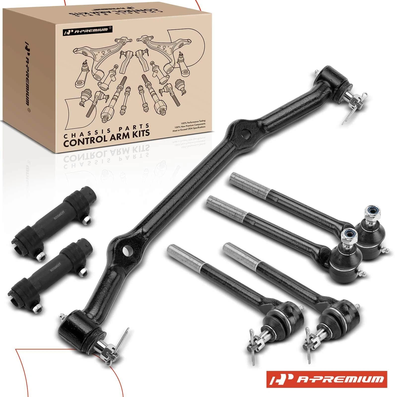7X Outer & Inner Tie Rods for Chevy Blazer S10 GMC Jimmy (1996–2005)