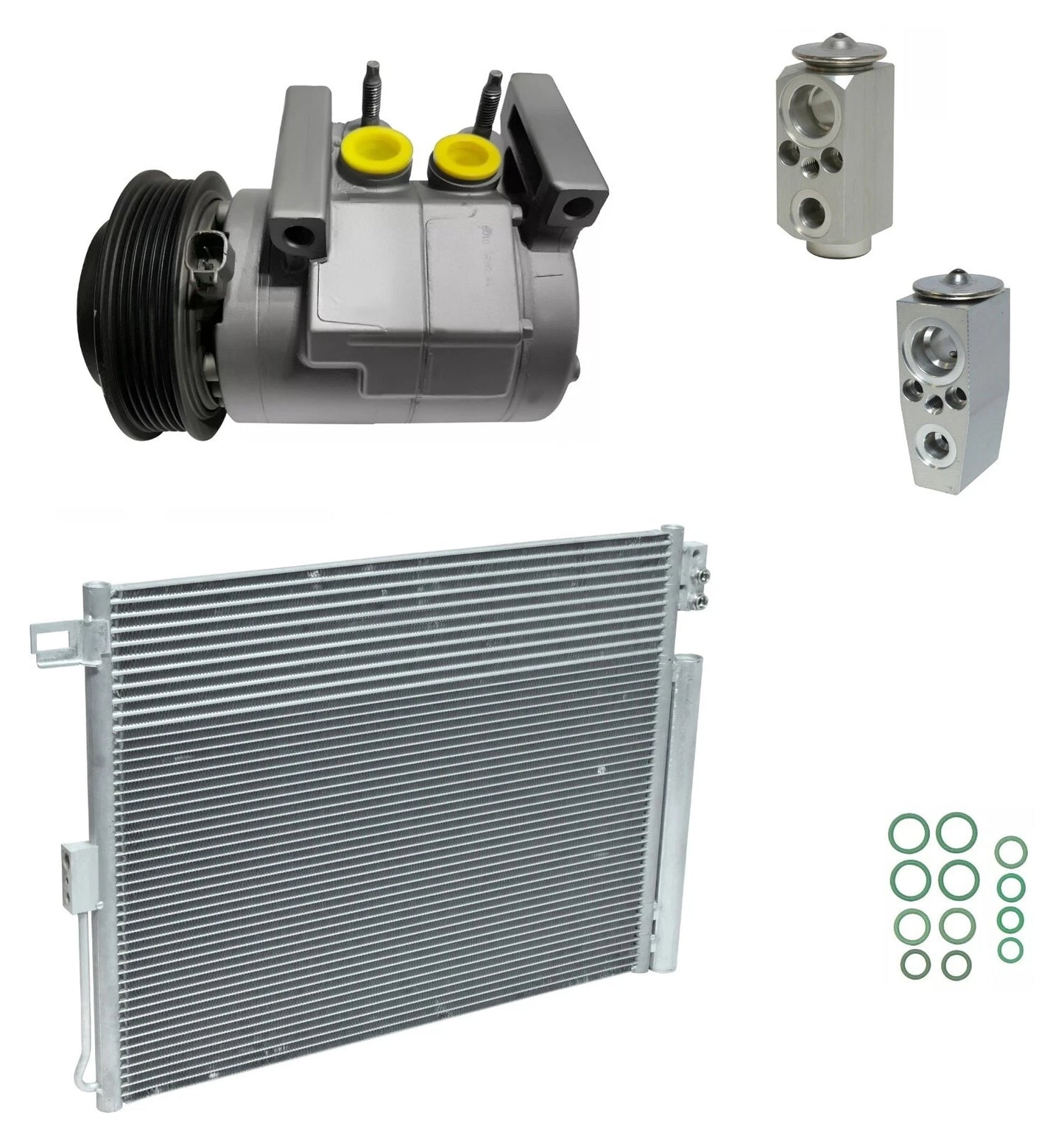 A/C Compressor Kit with Condenser for Dodge Durango 3.6L (2013–2013)