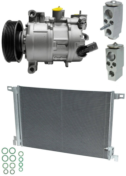 AC Compressor Kit with Condenser for Audi Q7 2.0L (2019–2024)