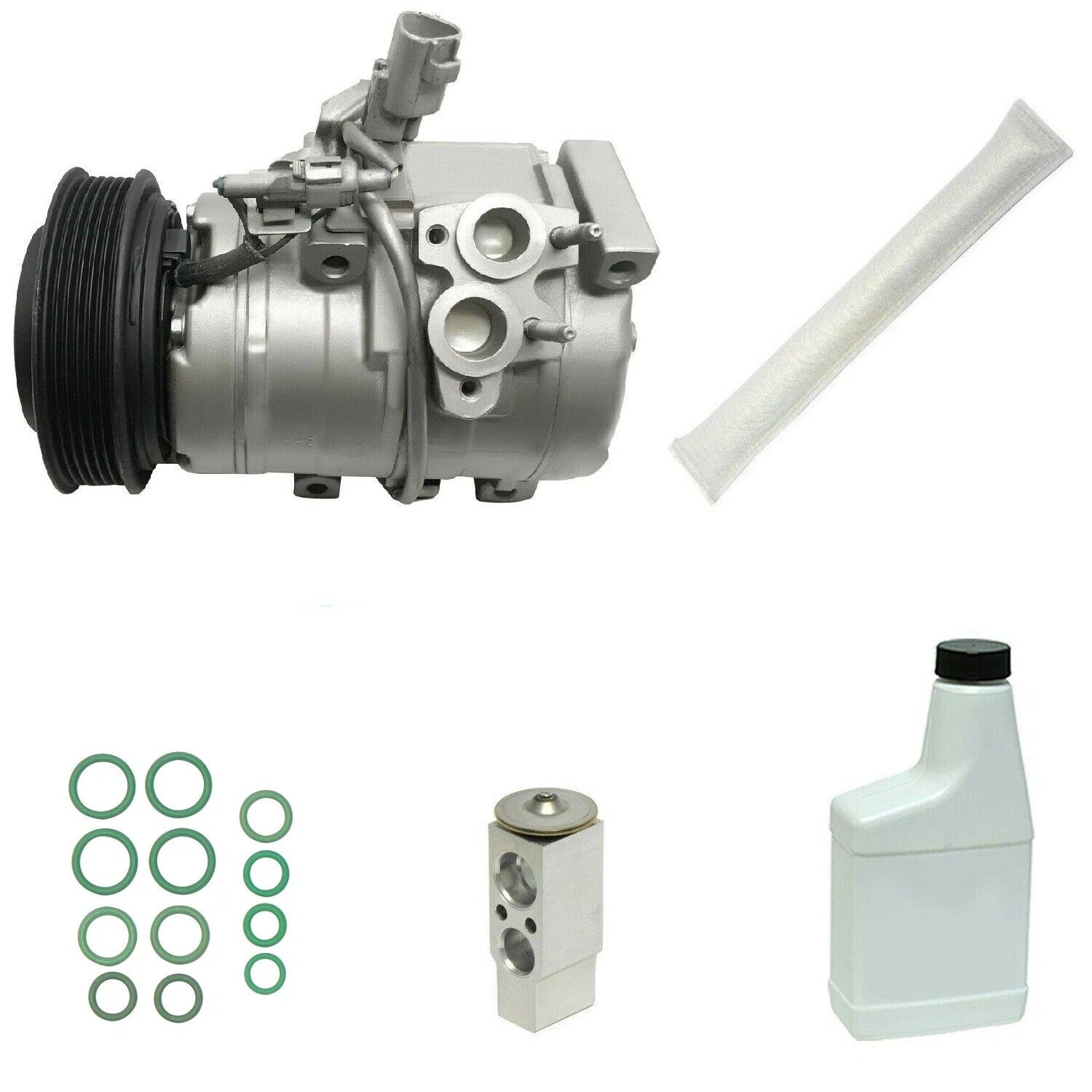 A/C Compressor Kit with Valve and Desiccant for Holden Commodore (2007–2017)