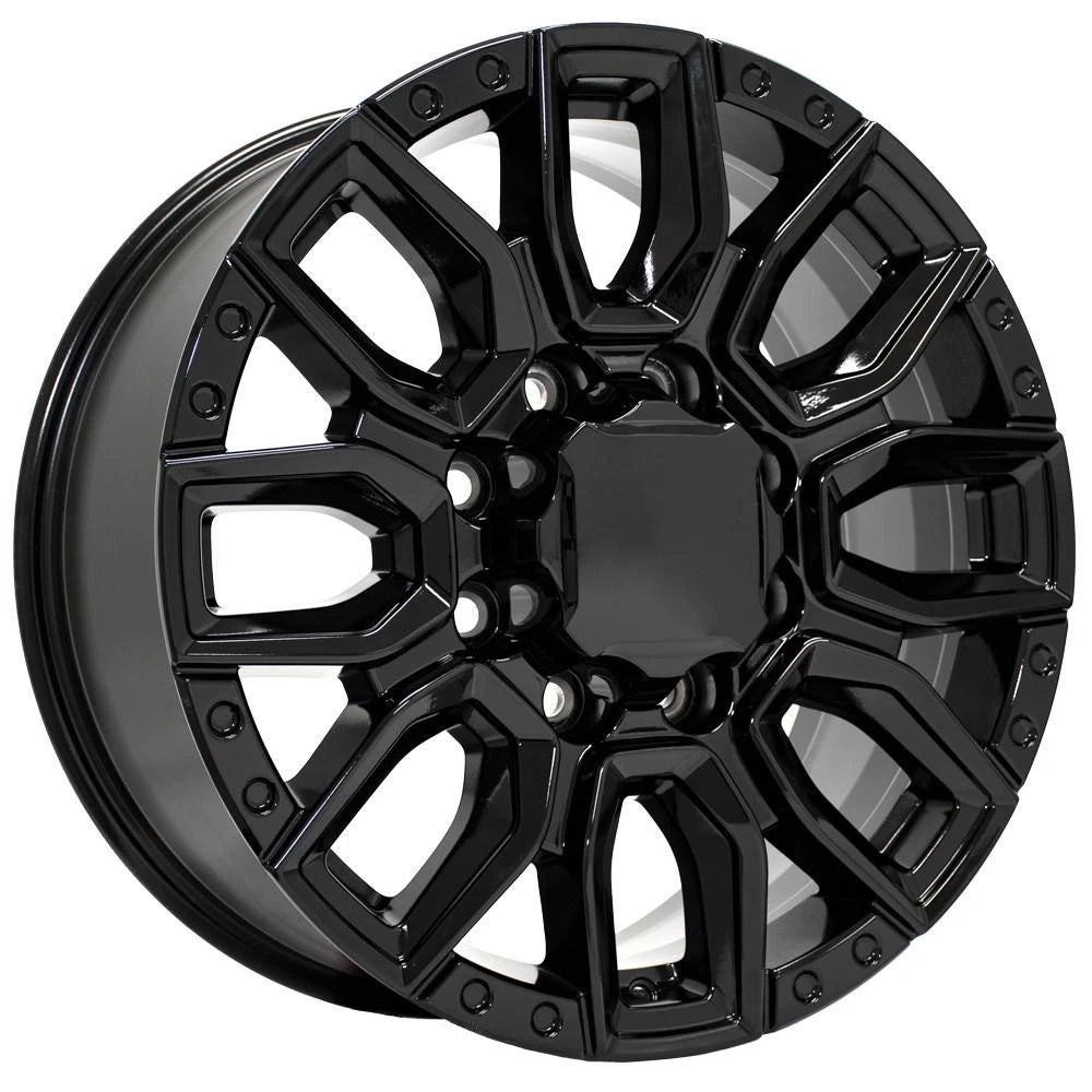 Gloss Black Wheel 20 Inch for 1999–2010 Chevy Silverado 3500 HD