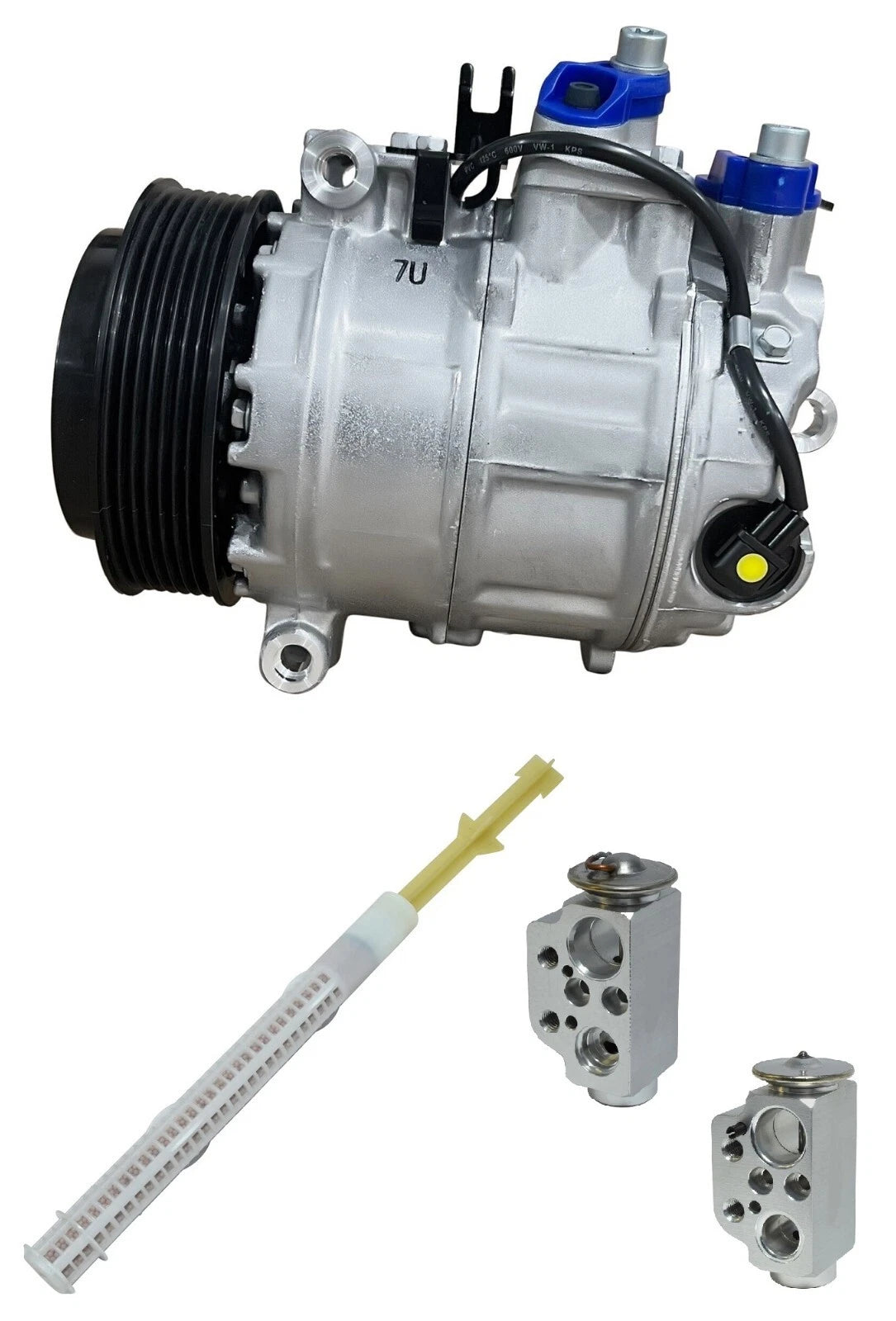 AC Compressor Kit Replacement for Porsche Cayenne 4.8L (2010–2010)
