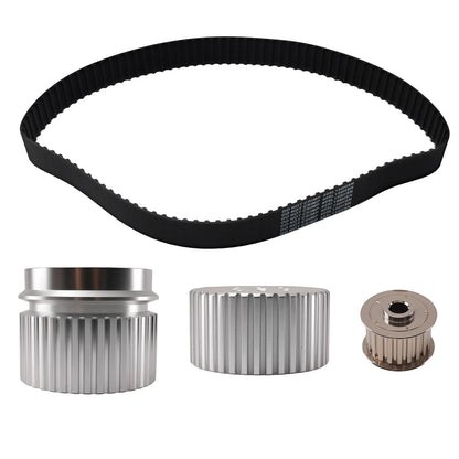 Belt Drive Pulley Set for Chevrolet Small Block 283-400 (1957–1967)