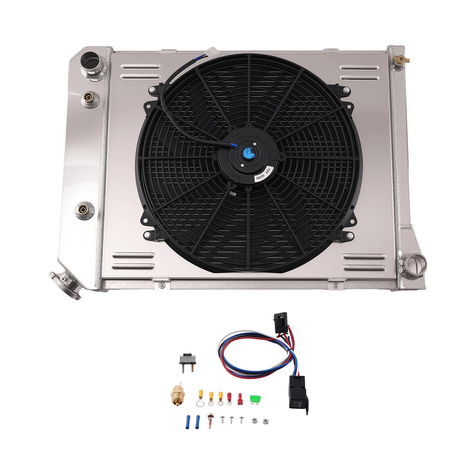 Aluminum 3 Row Radiator Fan Kit for Chevrolet Caprice (1980–1985)