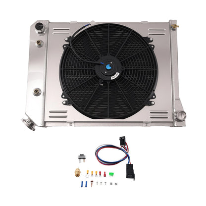 Aluminum 3 Row Radiator Fan Kit for Chevrolet Caprice (1980–1985)