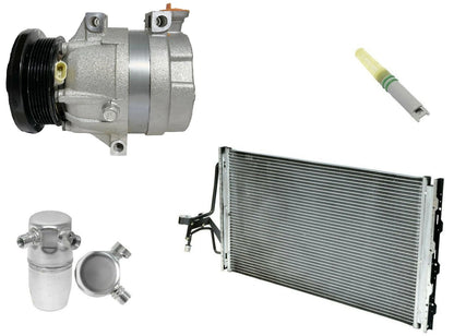 AC Compressor Kit with Condenser for Pontiac Grand Prix 3.1L (1999–2003)