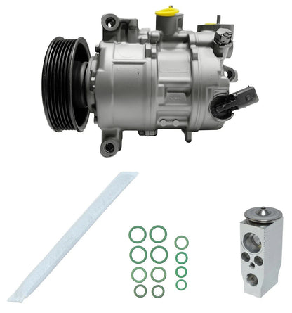 AC Compressor Kit Replacement for Volkswagen GTI 2.0L (2015–2018)