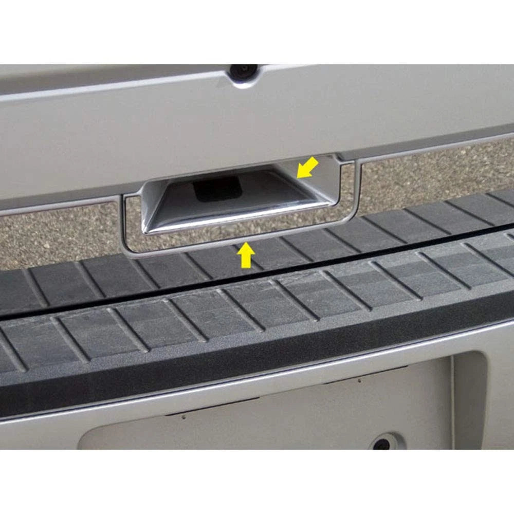 2pc Stainless Steel Door Handle Trim with Surround for Ford Flex (2013–2019)