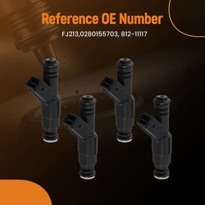 Fuel Injector for Dodge Neon 2.0L DOHC SOHC 1995–1997 (4 Pack)