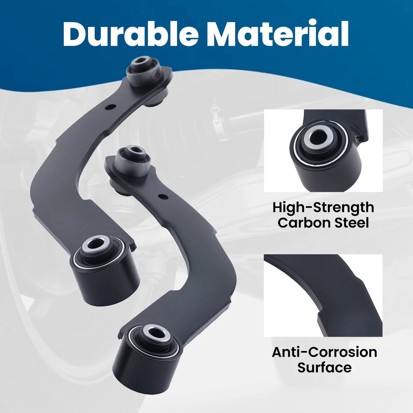 2PC Rear Upper Control Arms for Dodge Caliber (2007–2012)