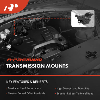 3X Transmission Mount for Chevy Equinox GMC Terrain (2010–2017)