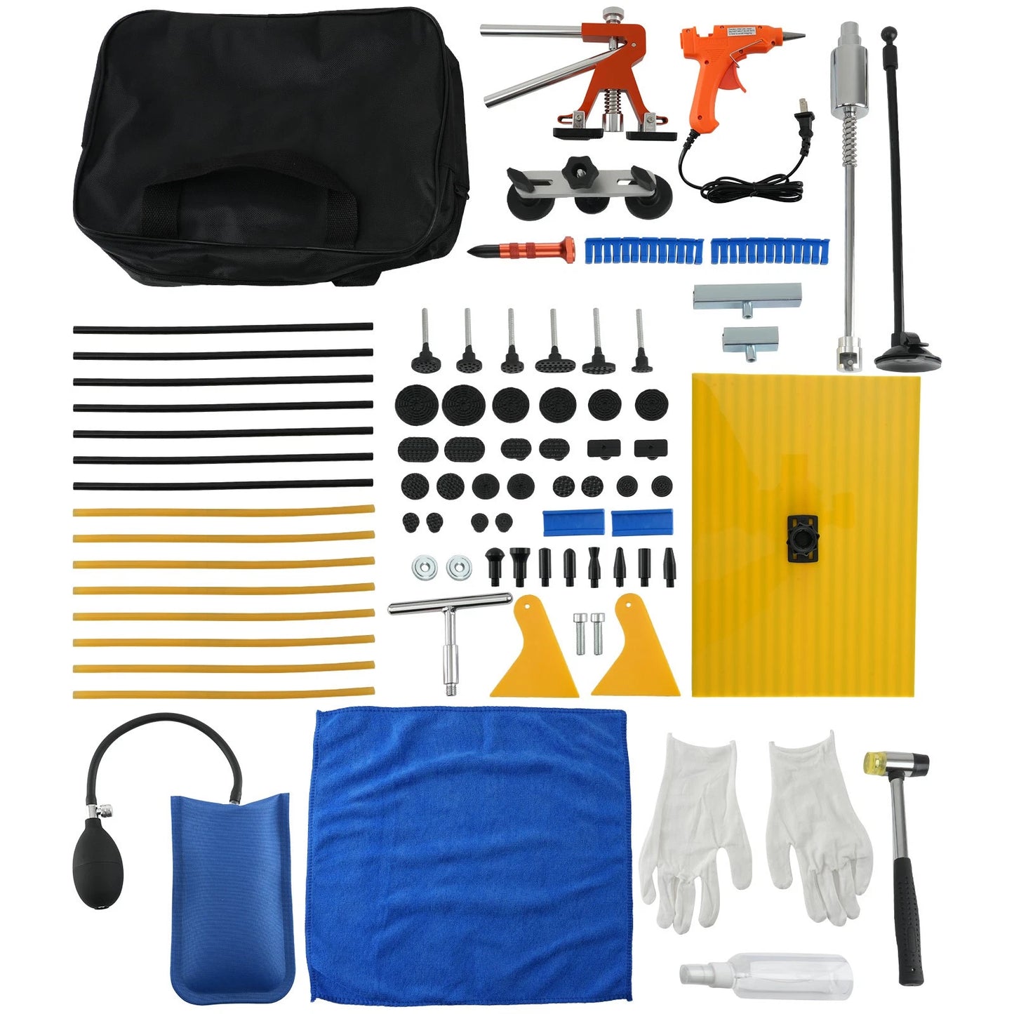 Golden Dent Kit for PDR Repair Tool Puller Lifter Hammer for Auto (—)