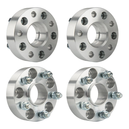 4Pcs 1.5" 5x4.5 Wheel Spacers for Toyota Honda Mazda 3 Ford Fusion (12x1.5, 64.1mm, 2012–2024)