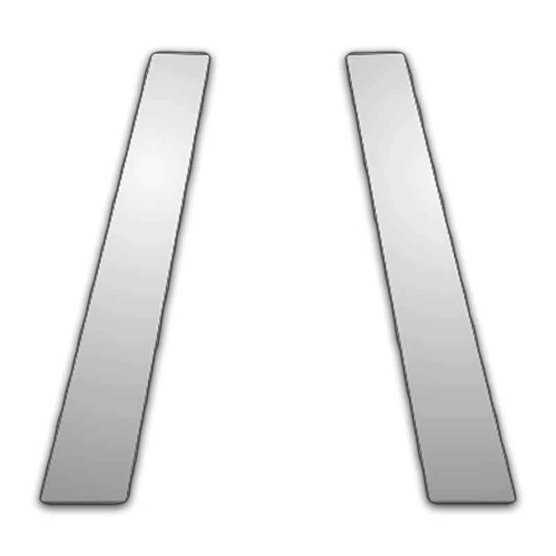 2Pc Chrome Pillar Post Covers for 00-07 Ford Focus - Upgrade Your Auto P3094