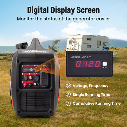2850W Portable Inverter Generator for Camping Outdoor Gas (2200W–2850W)