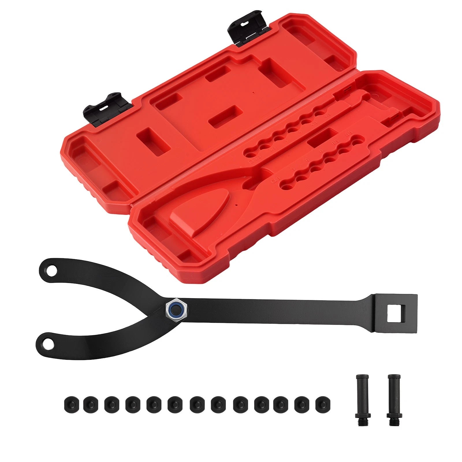 Adjustable Variable Pin Spanner Wrench Tool for 1/2" Drive (Steel) (2000–2000)
