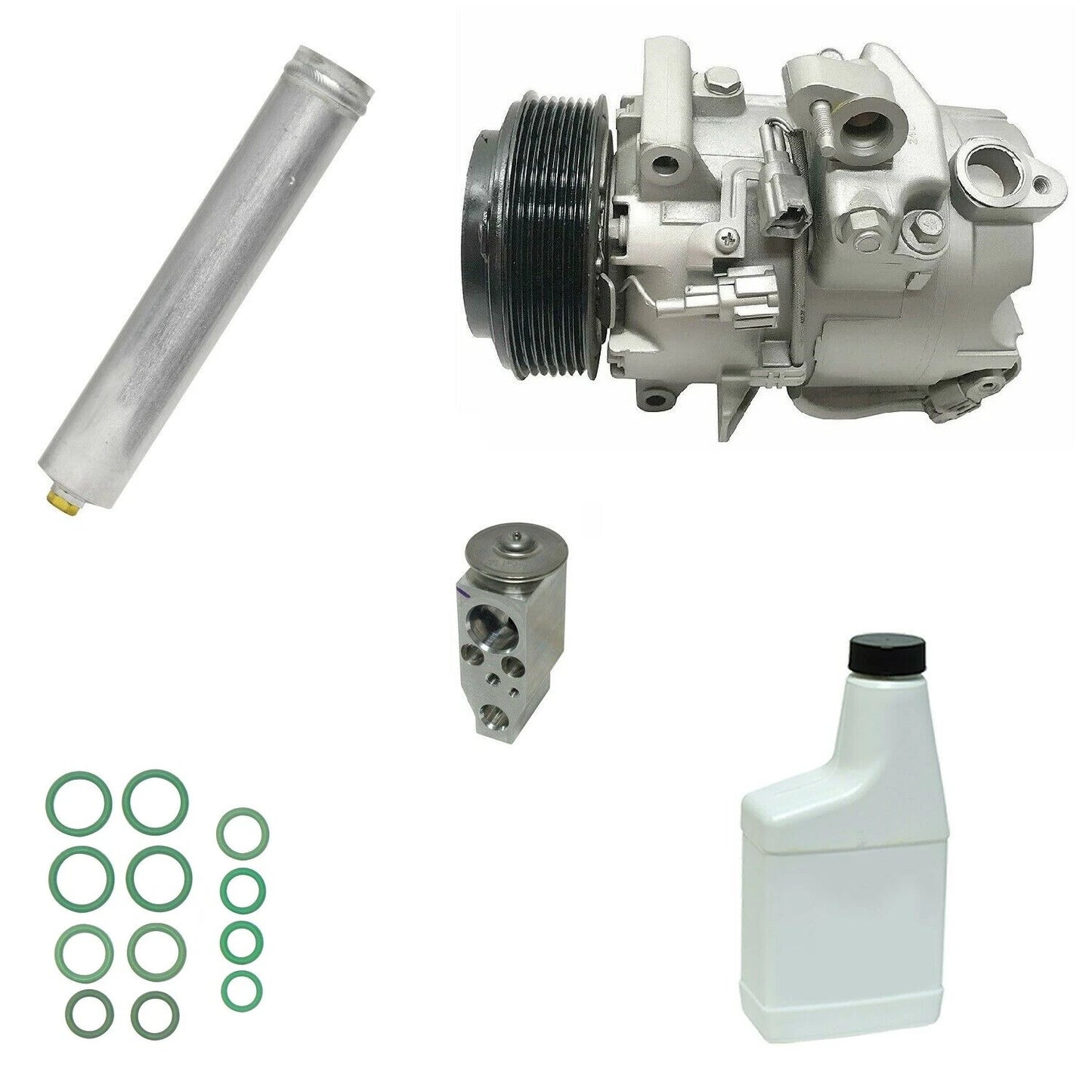 AC Compressor Kit OEM Replacement for Ford Focus (2012–2018)