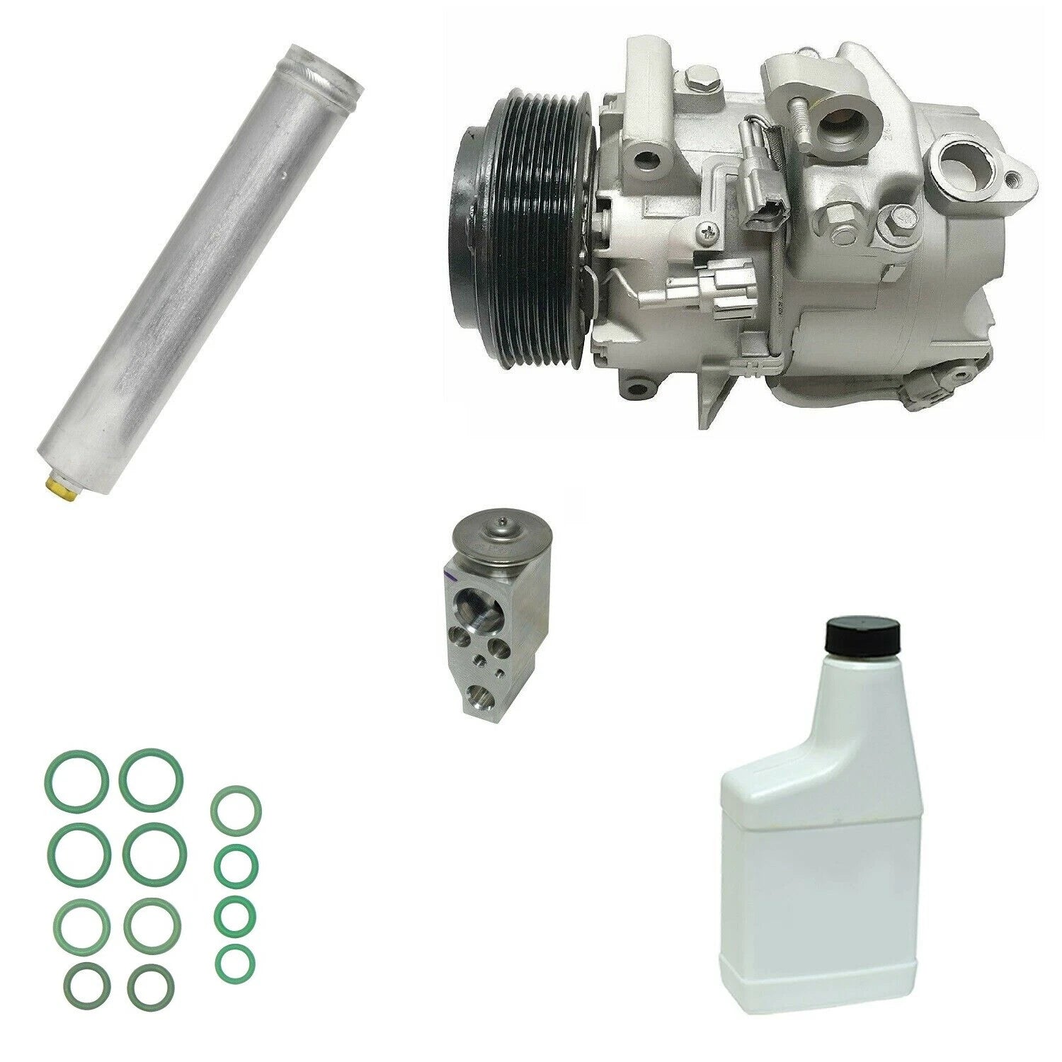 AC Compressor Kit OEM Replacement for Ford Focus (2012–2018)