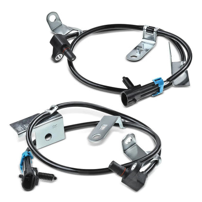 2X Front ABS Wheel Speed Sensor for Chevrolet K2500 K3500 (1990–2000)