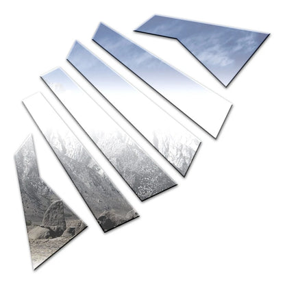 6pc. Luxury FX Stainless Steel Pillar Post Trim for 2015-2017 Chrysler 200
